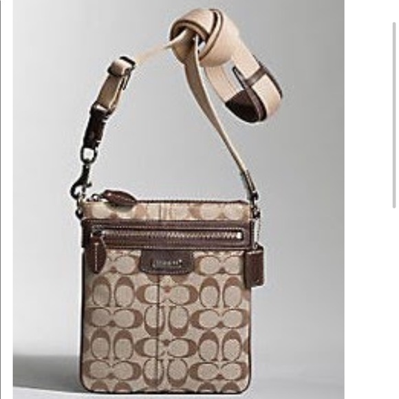 Coach Handbags - Coach Signature Penelope Swingpack Crossbody Bag